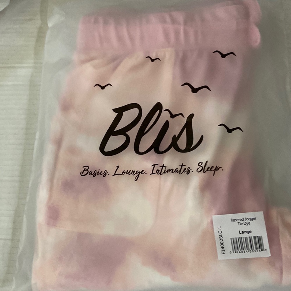 Bliss tie dye lounge/ jogger/pj pants
